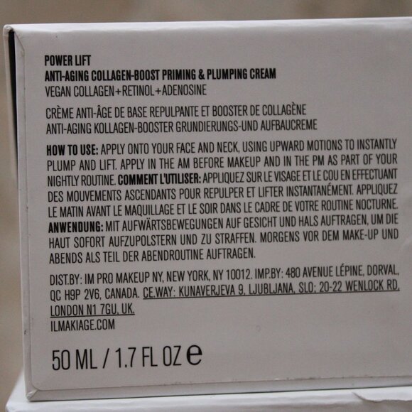 IL MAKIAGE Power Lift Recharge Anti-Aging Ultra Peptide Moisturizer Bundle Of 2 - Picture 3 of 6